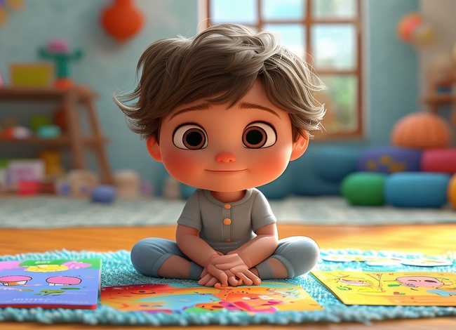 儿童故事认字、幼儿学认字简单故事绘本