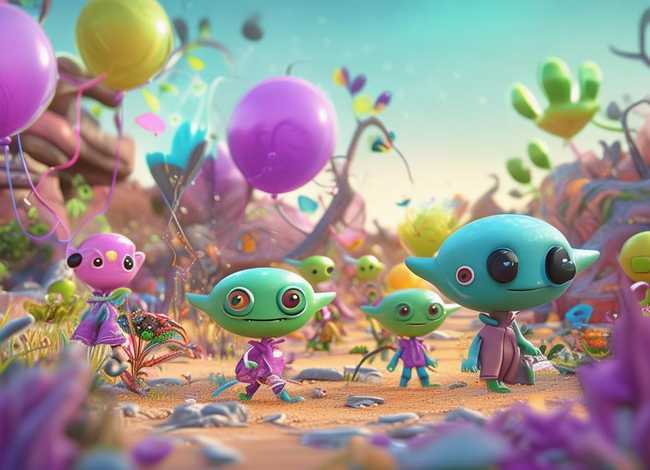 外星人故事儿童版、外星人的幼儿故事