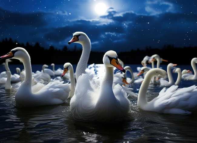 儿童故事野天鹅的故事，野天鹅的故事下集