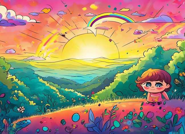 关于日出的绘本故事、关于日出的绘本故事图片