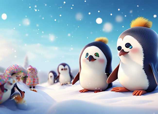 儿童故事企鹅的故事；有关企鹅的幼儿小故事