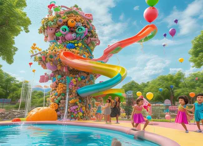 童之宝找朋友，童之宝公园景物名称