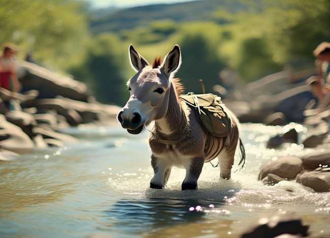 驴子过河故事文字版 - 驴子过河故事文字版视频
