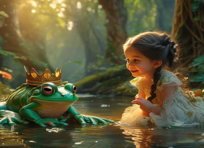 中华儿童故事青蛙王子 儿童故事《青蛙王子》