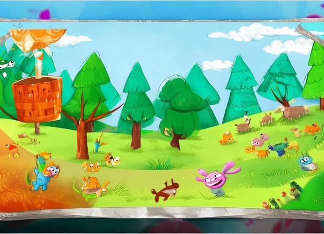 免费儿童故事绘本ppt 儿童绘本ppt免费模板