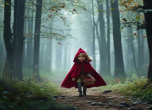 小红帽的故事原版文字版 - 小红帽的故事中文原版