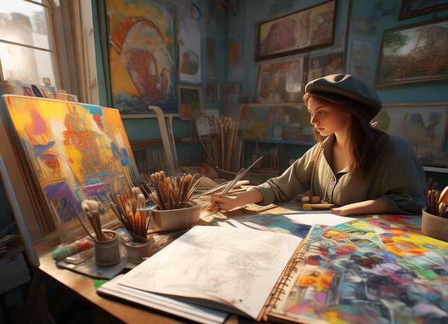 画一幅故事图怎么画 画一幅故事图怎么画的