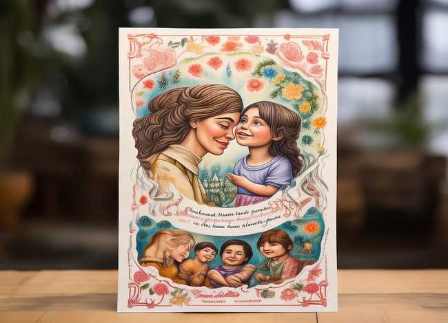 感人的故事手抄报（感人的故事手抄报竖着画）