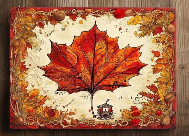 关于枫叶故事 关于枫叶故事的手抄报