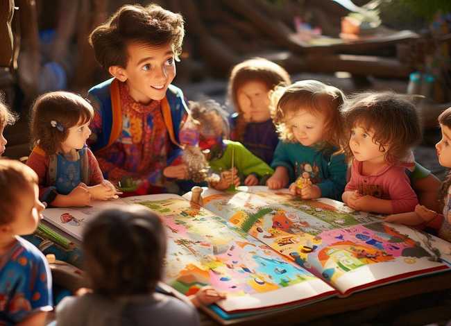 带字幕的儿童故事 - 带文字的幼儿故事