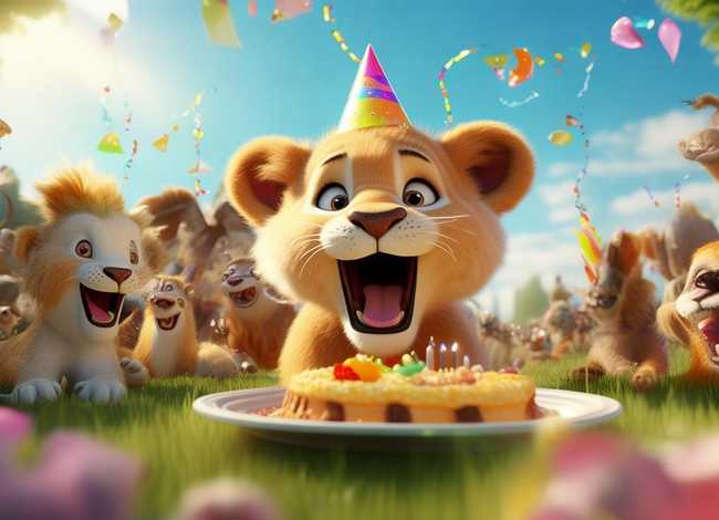 儿童故事小狮子的生日、小狮子的生日故事