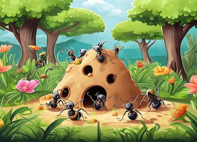 蚂蚁的故事绘本ppt，蚂蚁的故事绘本教学反思