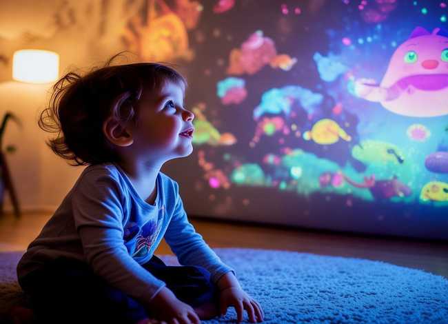 儿童故事光投影仪、故事光投影仪对幼儿真的不伤眼睛吗