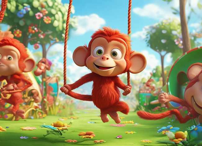 儿童故事3-6岁猴子 - 幼儿园猴子故事