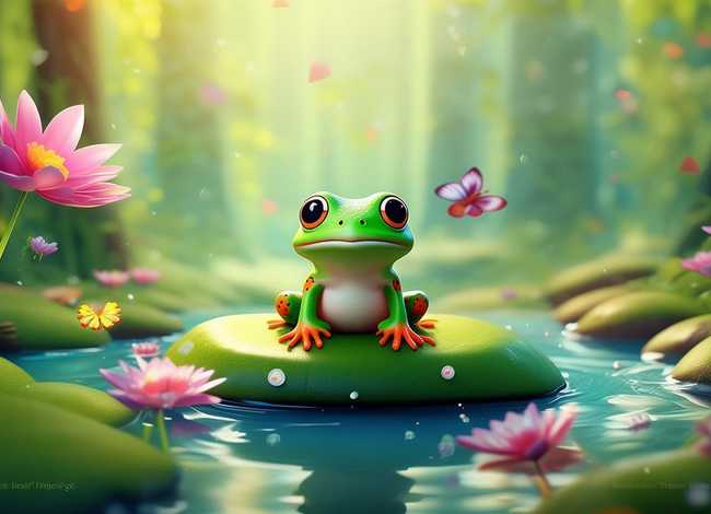 关于小青蛙的幼儿故事；与小青蛙有关的儿童故事
