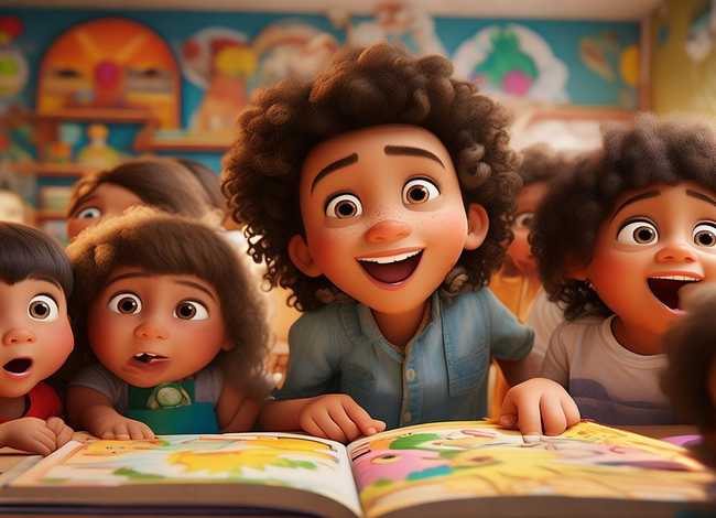 讲故事儿童画图片 - 讲故事的图片怎么画幼儿园 讲故事儿童画图片 - 讲故事的图片怎么画幼儿园