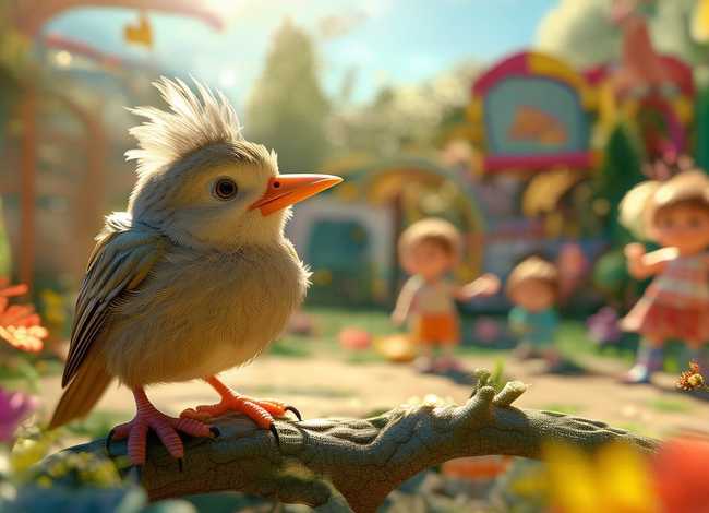 儿童故事小鸟学本领 小鸟学本领的故事幼儿园