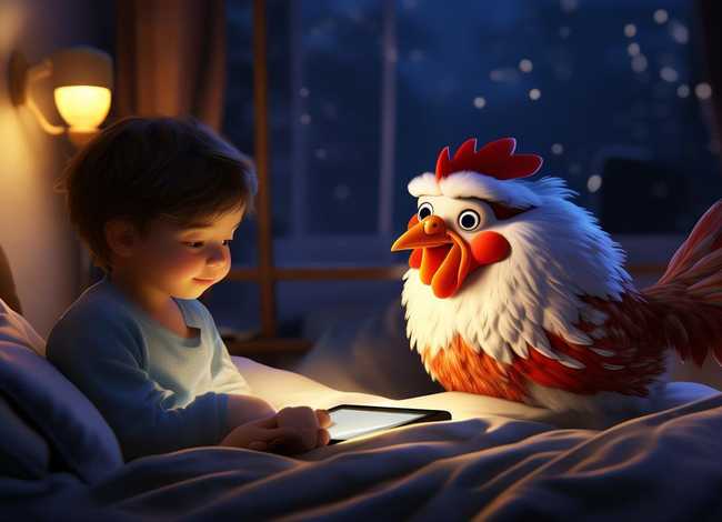 儿童故事在线听半夜鸡叫（幼儿故事在线听睡前半夜鸡叫）