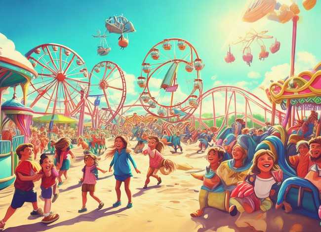 去游乐场故事，去游乐场的故事