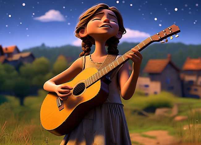 农村故事小女孩 - 农村故事小女孩唱歌视频