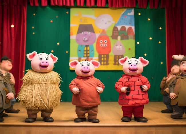 儿童英语故事三只小猪演讲 三只小猪英语故事演讲稿