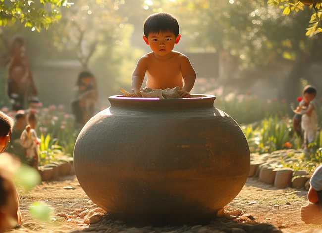 司马光砸缸的故事儿童故事道理、司马光砸缸的故事幼儿故事