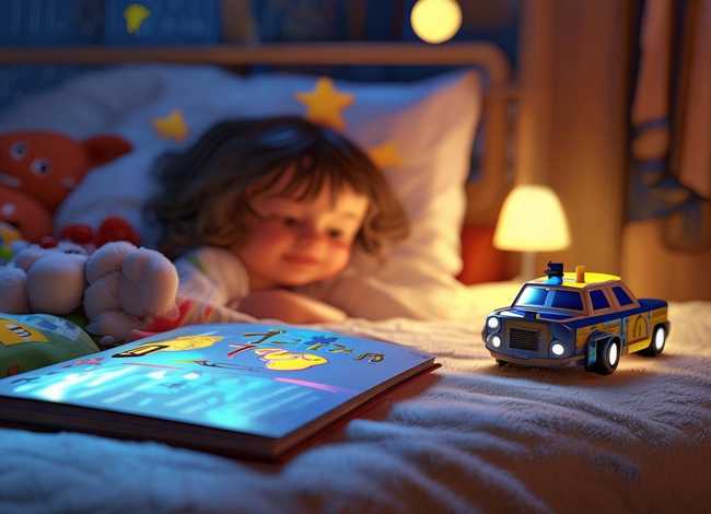 警车的故事 幼儿睡前；警车的故事幼儿睡前