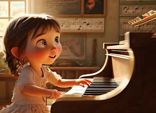 钢琴启蒙小故事（钢琴启蒙小故事100字）