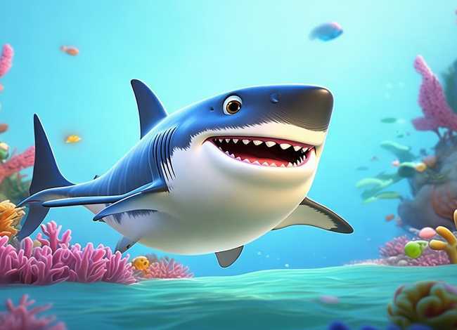 儿童大白鲨故事 儿童动画大白鲨