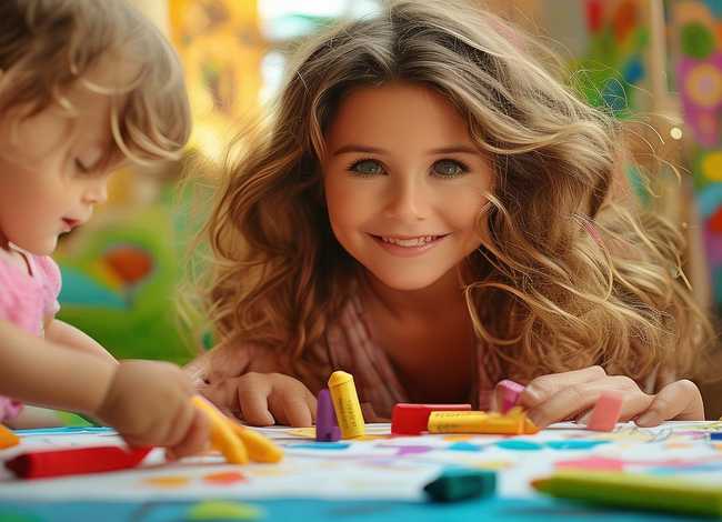 妈妈儿童画、我心目中的妈妈儿童画