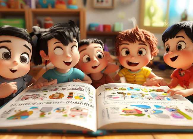 儿童成语故事带拼音、幼儿成语故事带拼音