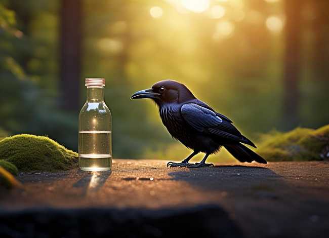 乌鸦喝水儿童故事3-6岁睡前听故事；少儿睡前故事乌鸦喝水