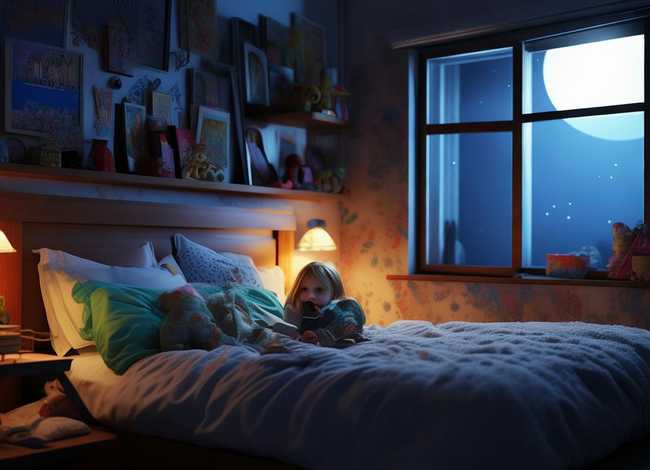 睡前故事开灯听还是关灯听；睡前故事开灯听还是关灯听好