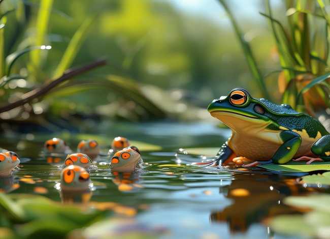 小蝌蚪找妈妈亲宝故事 - 小蝌蚪找妈妈亲宝故事背景故事介绍