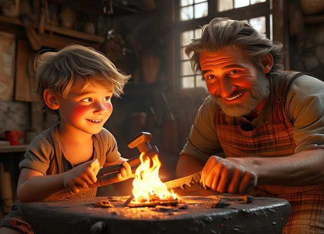 儿童故事趁热打铁（趁热打铁故事视频）