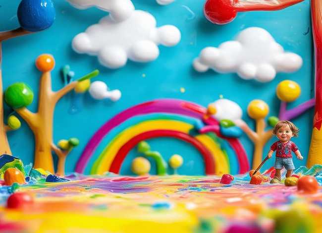 儿童画家的画（儿童画家的画图片大全）