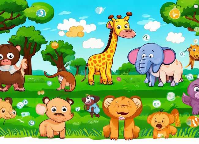 儿童启蒙早教视频认识动物大全；少儿益智早教认识动物视频