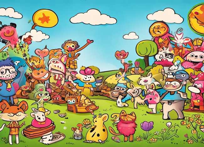 儿童漫画故事大全简单一点；小儿漫画故事大全