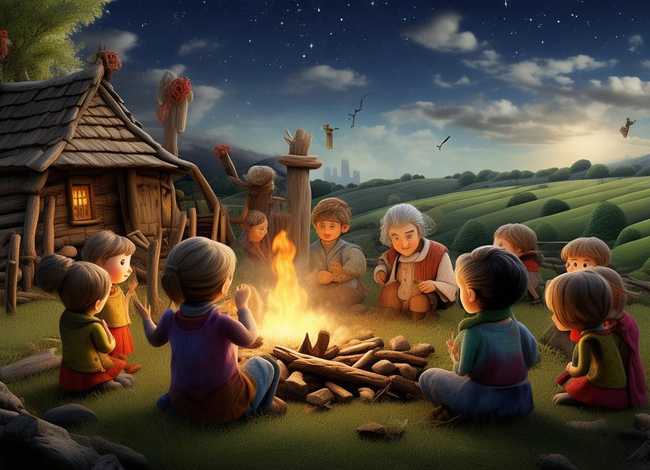 儿童乡村故事；乡村故事汇