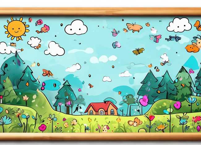 儿童故事手抄报模板，幼儿故事手抄报简单又漂亮