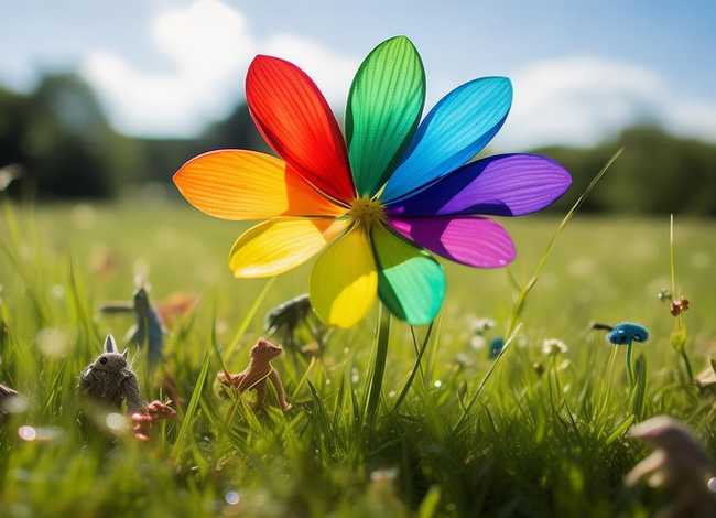 七色花讲故事、七色花讲故事稿子