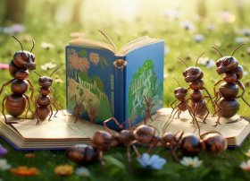 蚂蚁的故事绘本内容；蚂蚁的故事绘本内容图片