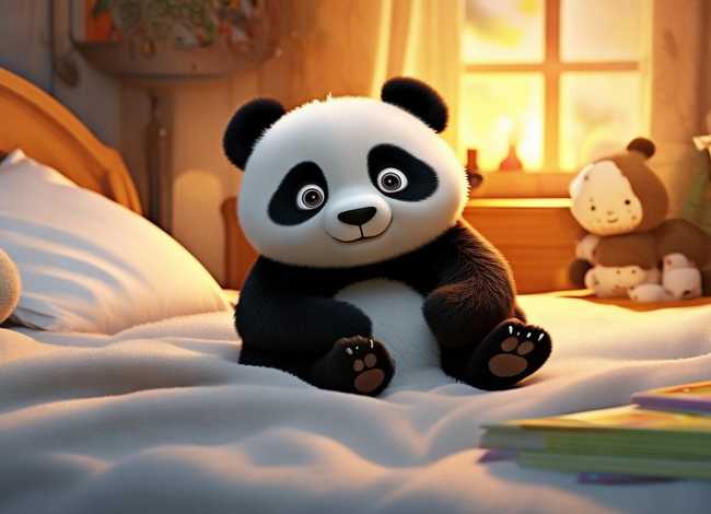 儿童故事小熊猫的故事视频 - 小熊猫的故事睡前故事视频
