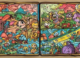 手绘漫画绘本 漫画书手绘本