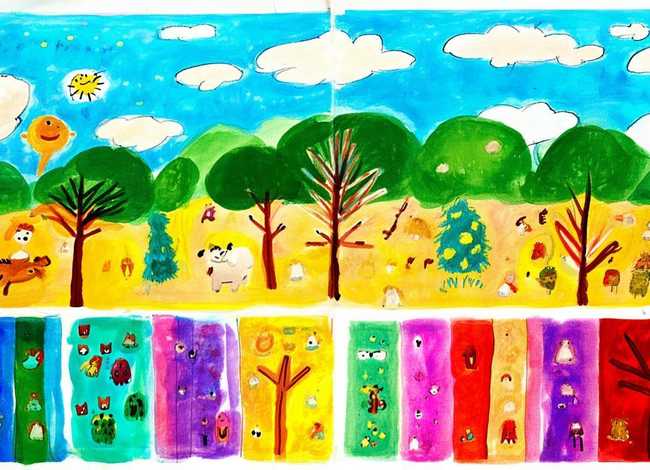 儿童自制绘本故事绘画加文字 幼儿自制绘本故事简笔画