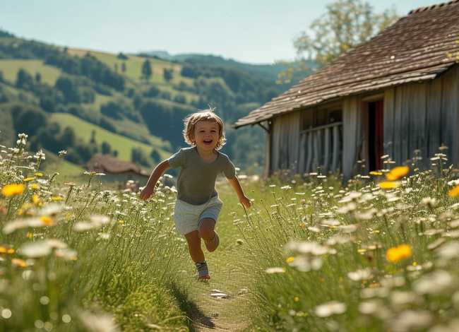 儿童老家故事、回老家故事