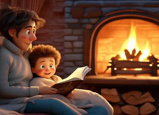 讲睡前故事简笔画 - 讲睡前故事简笔画图片