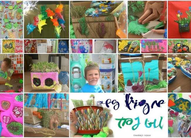 儿童环保手工大全（儿童环保手工大全图片）