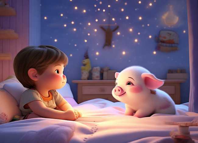 小猪幼儿故事、幼儿睡前故事小猪