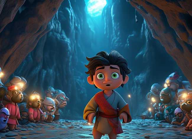 阿里巴巴与40大盗儿童故事中文版（《阿里巴巴与40大盗》故事视频）